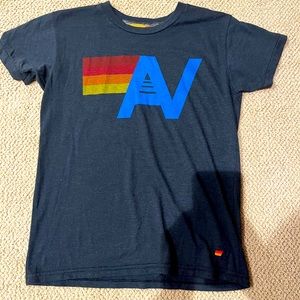 kids aviator nation logo shirt